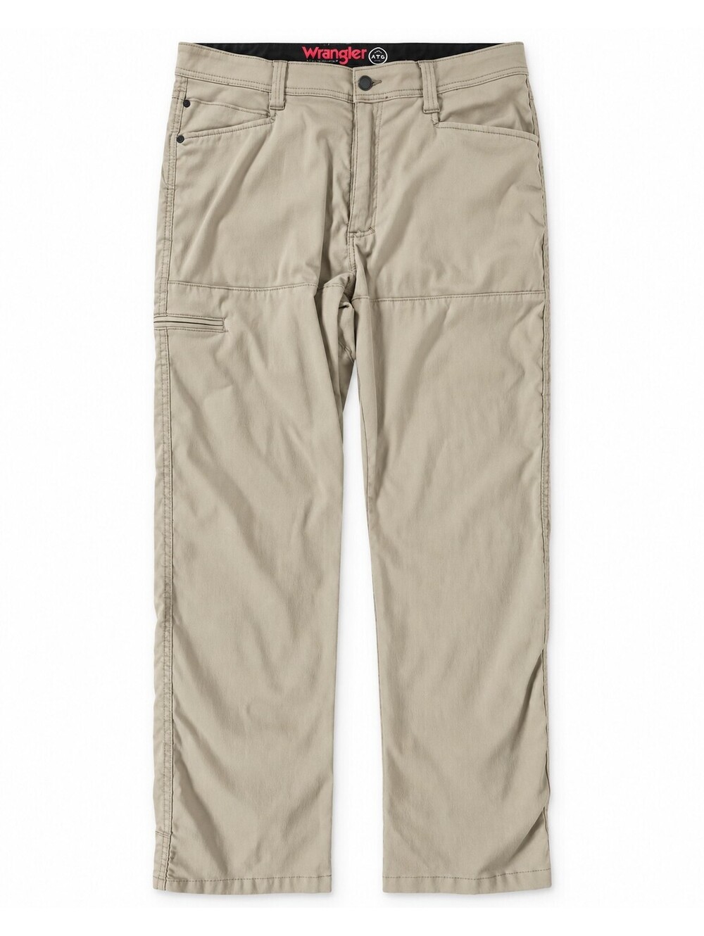 Wrangler ATG Men’s 36x32 All Terrain Gear Stretch Hiking Pants Khaki